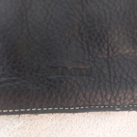 Roots black leather clutch - Picture 4 of 4